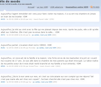 Vie de merde