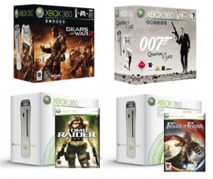 Packs Jeux + Xbox 360 Microsoft nous gâtes pour noël avec les bundles 360