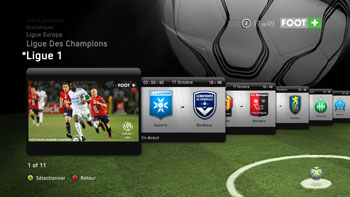 FOOT + sur Xbox Live