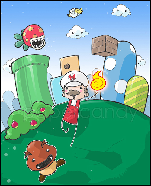 Super_Mario_Cross__by_papercandy