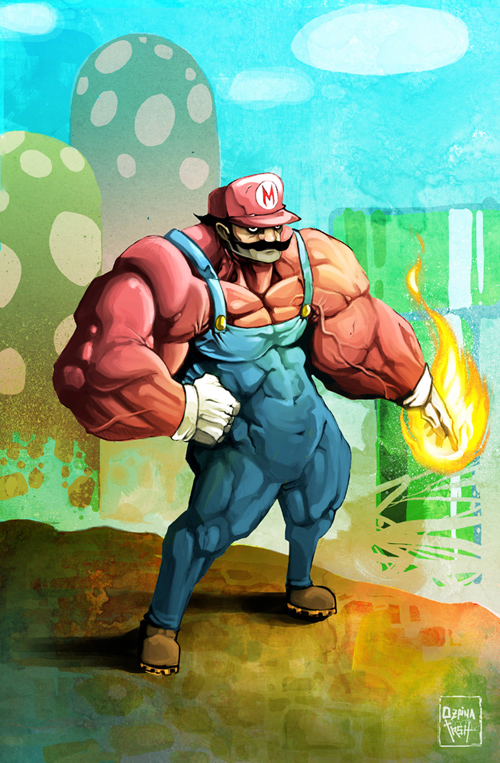 mario war by ~Goretoon