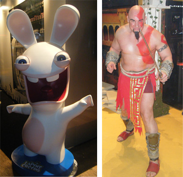 Kratos et Lapins crétins - MGS 2009 Kratos et Lapins crétins - MGS 2009