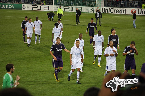 sortie-joueurs Auxerre – Real de Madrid, nous y étions !