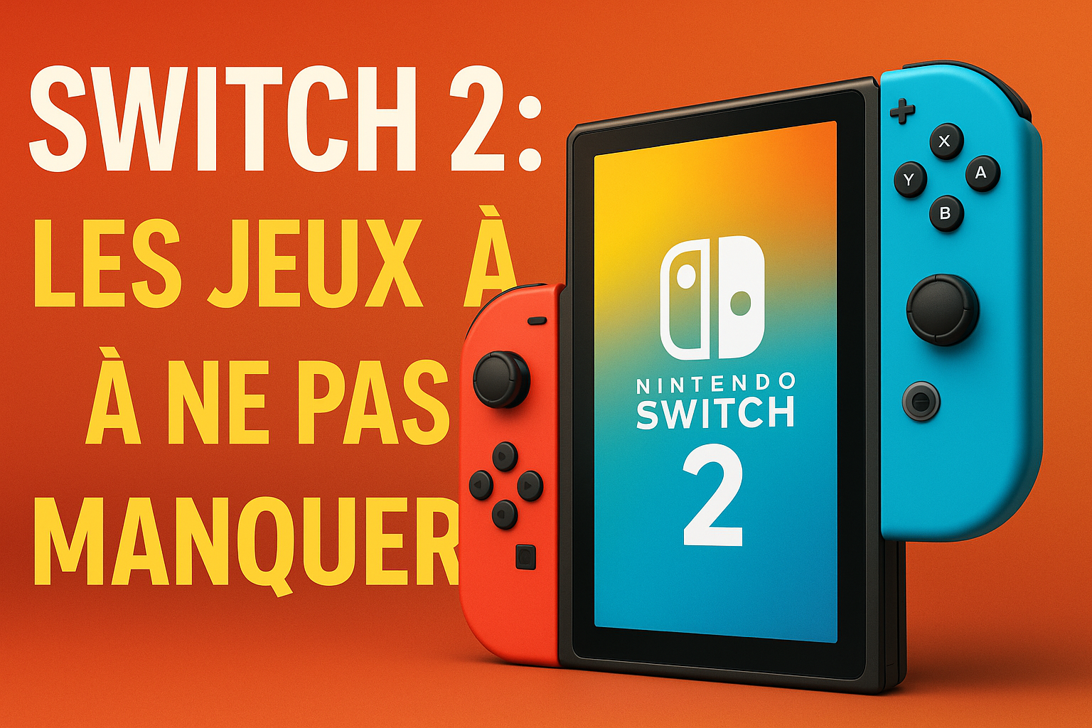 Switch 2 : les jeux les plus attendus